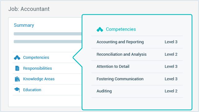 job description - software screenshot